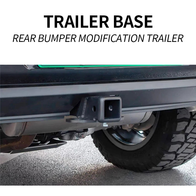 Trailer Hitch Receiver for Chery Jetour G700 Traveller Steel Rear Bumper Tow Hook Off-Road Recovery Base 4x4 Towing Accessories 3