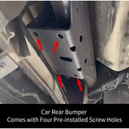 For Benz G-Class G500 Base Tow Hook Parts Trailer Hitch Accessories Non-destructive Installation Offroad G450 Towing Hook Base 5