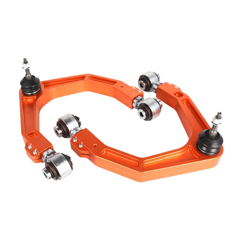 Front Upper Control Arm Uniball Billet Aluminum Upper Swing Arm Fits H9 FJ LC120 LC150 Hilux Vigo Trailer Hitch Refit Parts 2
