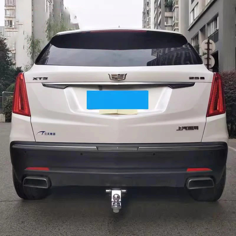 For Cadillac XT5 SUV Steel Trailer Rear Bumper Car Tow bar Towing Hook Vehicle Trailer Hitch Accessories Caravan Coupling Device 5