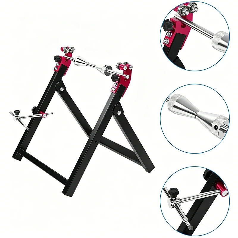 Motorcycle Wheel Balancing Stand Tire Balancer Repair Tool Rack Adjustable Maintenance Support Frame Motorcycle Wheel Aligner 5