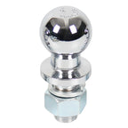 2Inch and 50mm Plated Chrome Trailer Ball for Towing-Premium Trailer Parts Trailer Hitch Camp Trailer Car Accessories Tow Hook 1