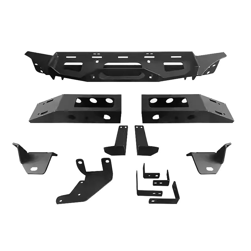 For Land Cruiser 300 Steel Winch Tray Bracket Parts Winch Mounting Rack Holder Trailer Hitch Car LC300 Winch Cradle Accessories 1