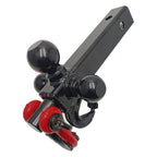 Trailer Hitch With Three Ball Trailer Arm Detachable Buckle and 360 Degree Rotation RV Tow Hook Parts Camp Trailer Accessories 2
