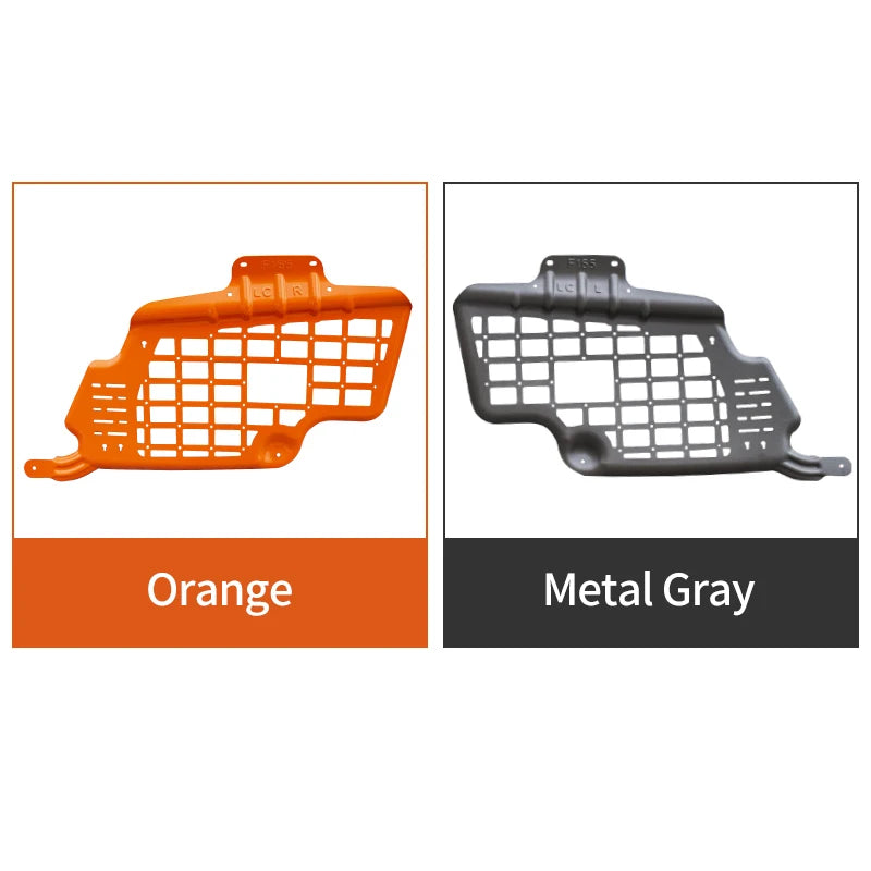 New High Quality Steel Expansion Storage Rack for Car Rear Window Prado Trailer Hitch Accessories 50kg Max Payload Metal Grey 6