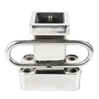 For LAND CRUISER Stainless Steel Square Mouth Base With Modified Towing Hook Trailer Hitch Camp Trailer Car Accessories 2