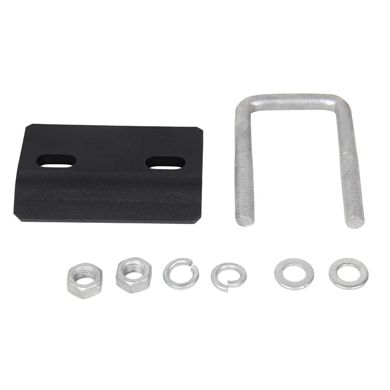 New Black Steel M12 Size Square Mouth Anti-Loosening Shaking Preventing Stable Locking Brand Trailer Hitch Fasteners 2
