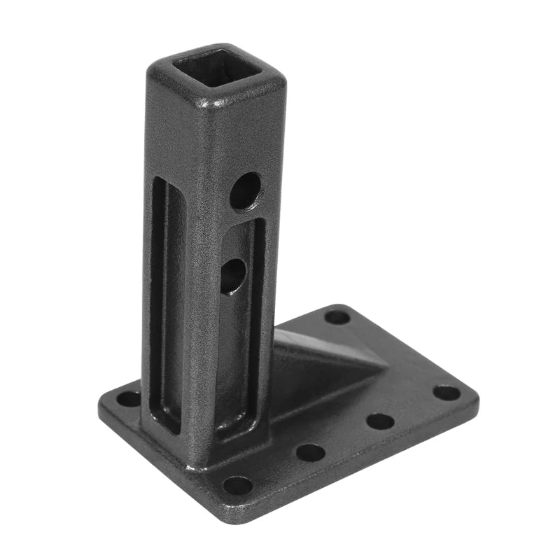 Steel Trailer Hitch Tow Hook Adjust Connector Trailer Compatible for 2-inch square Mouth Receiver Camp Trailer Car Accessories 2
