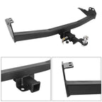 For Hilux Revo Pickup Steel Trailer Rear Bumper Car Tow bar Parts Towing Hook Vehicle Trailer Hitch Accessories Coupling Device 4