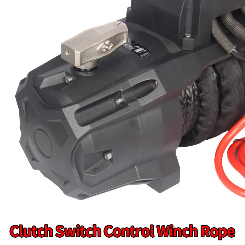 12000lbs Trailer Electric Winch Guide Towing Hook Sets Support OEM/ODM Trailer Hitch Car Synthetic Rope Winch Accessories 12V DC 4