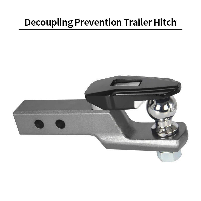 Off Road Towing Modification Parts Trailer Arm 2inch Ball Head for Rear Bumper 2inch Receiver Tow Hook Trailer Hitch Accessories 2