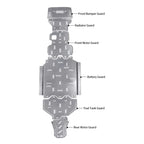 For BYD Leopard 5 Off-road Modified 8MM Protection Automotive Chassis Mudguard Trailer Hitch Camp Trailer Car Accessories 3