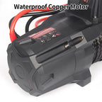12000lbs Trailer Electric Winch Guide Towing Hook Sets Support OEM/ODM Trailer Hitch Car Synthetic Rope Winch Accessories 12V DC 5
