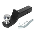 Integrated Tow Hook with 2 Inch Trailer Ball Heavy Duty Towing Hook 7500LBS Load Capacity Universal Trailer Hitch Ball for SUV 1