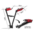 3 Bike Tow Ball Mount Bicycle Carrier Rack for 50mm Trailer Hitch Ball Rear Mount Bike Rack for SUV Car Road Trip Trailer Hitch 5