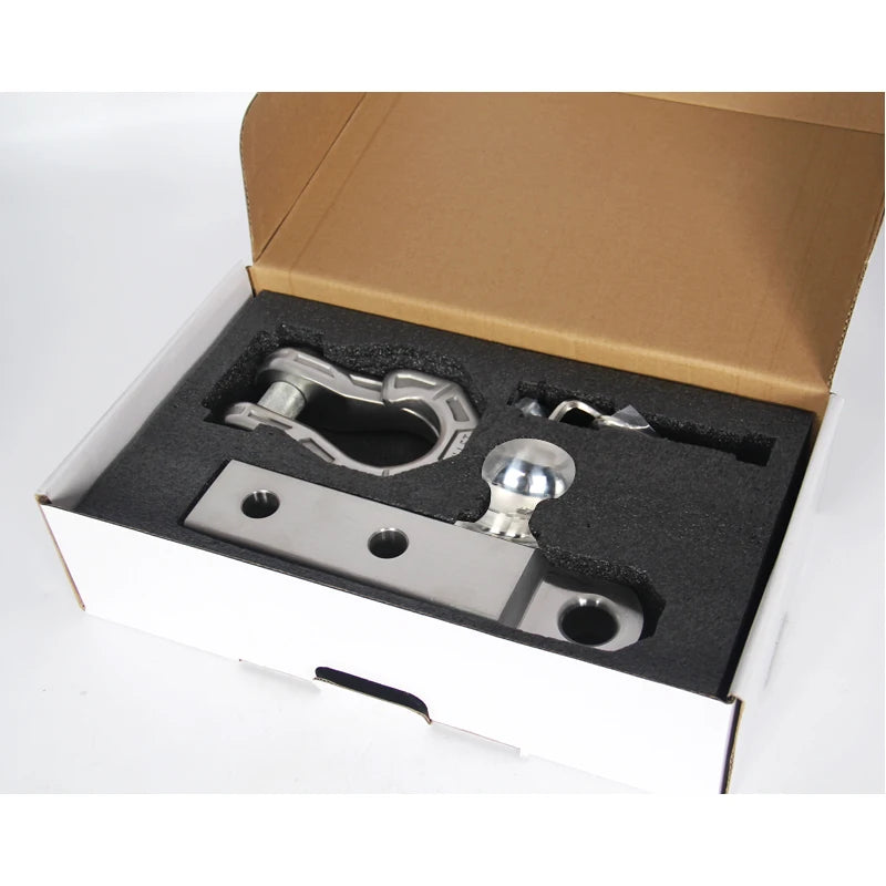 11000lbs Heavy Duty Stainless Steel Trailer Hitch with Tow Hitch with Shackle Fits 2 Inch Receiver Car Accessories 6