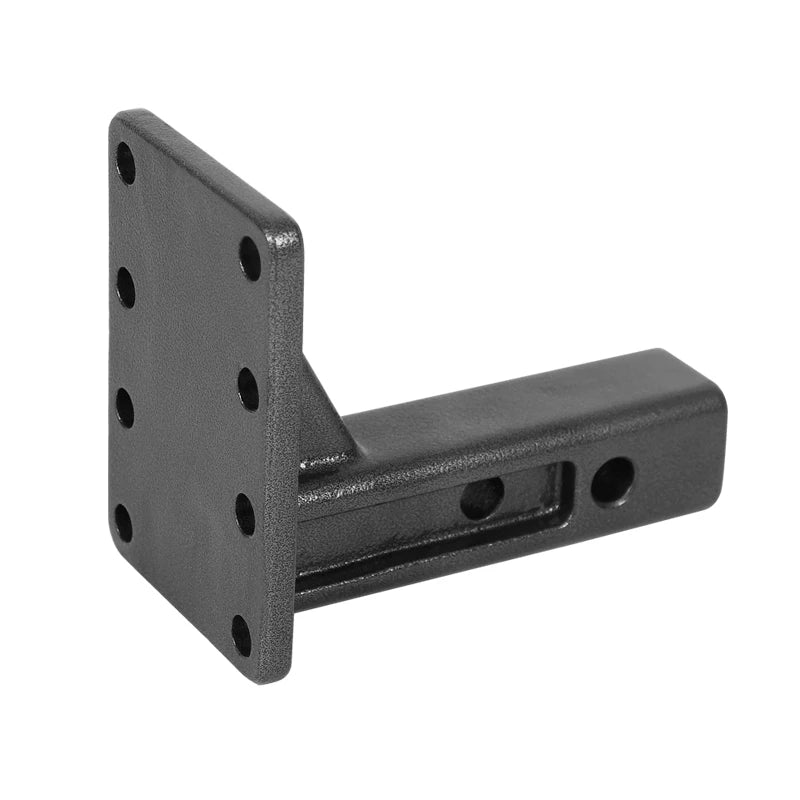 Steel Trailer Hitch Tow Hook Adjust Connector Trailer Compatible for 2-inch square Mouth Receiver Camp Trailer Car Accessories 1
