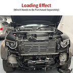 For Land Rover New Defender 90 Front Bumper Winch Tray Bracket Trailer Hitch Frame OEM ODM Mounting Rack Holder Car Accessories 5