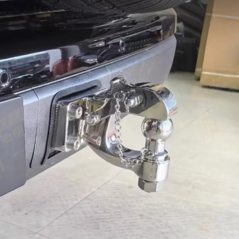 Gen 2 Haval H9 Trailer Hitch and Connection Base with Pintle Tow Hook Offroad Refit Parts Trailer Hitch Camp Trailer Accessories 5