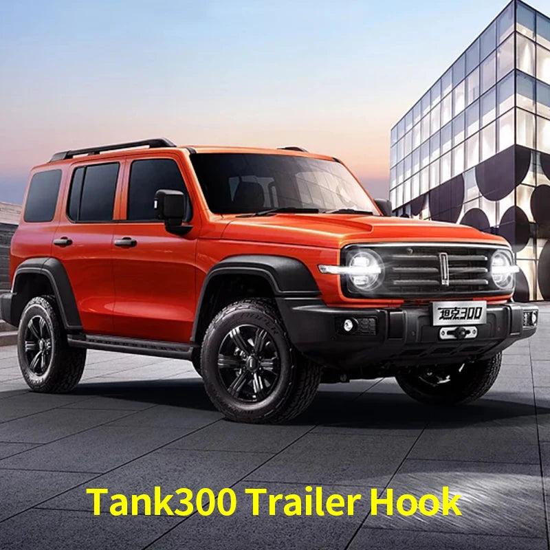 Tank300 Steel Trailer Hitch with Tow Ball Towing Hook for Rear Bumper Original Car Hole Distance Camp Trailer Car Accessories 6