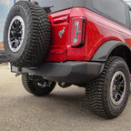 For Ford Bronco Steel Cat Tow Receiver With 2-inch Square Mouth Parts Towing Hook Vehicle Trailer Hitch Accessories Rear Bumper 6