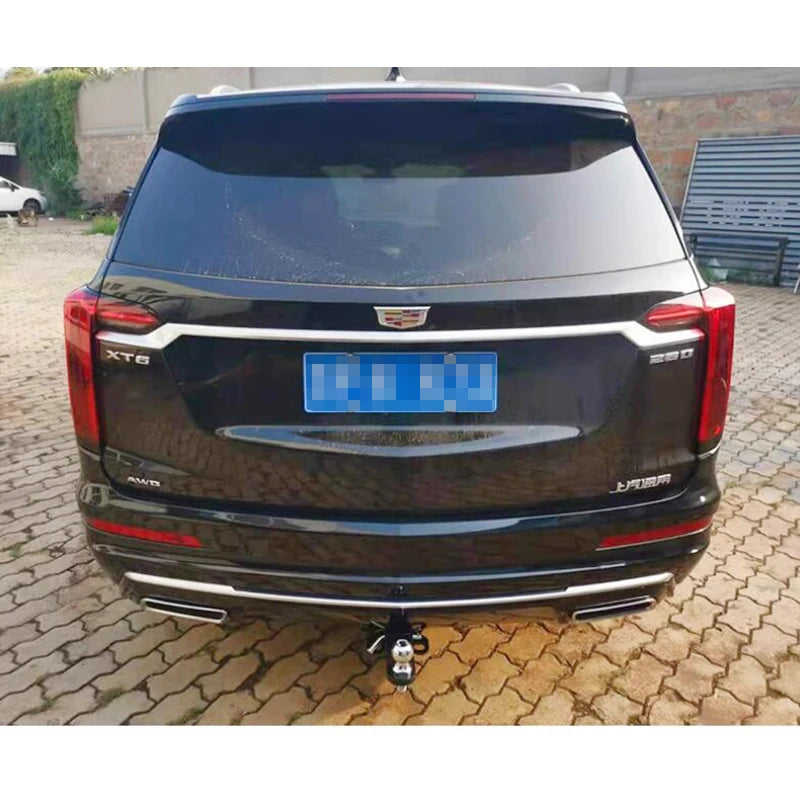 For Cadillac XT6 SUV Trailer Steel Rear Bumper Parts Car Tow bar Towing Hook Vehicle Trailer Hitch Accessories Caravan Coupling 3