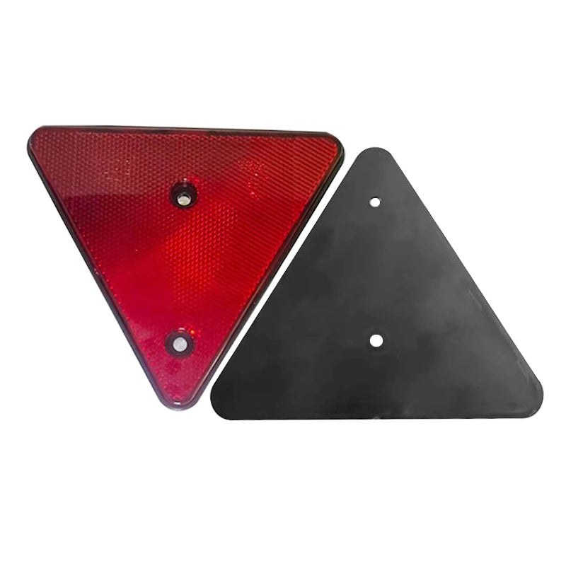 Plastic Anti Rear End Collision RV Off-road Trailer Reflector Triangle Reflector Plate Trailer Hitch Accessories 3
