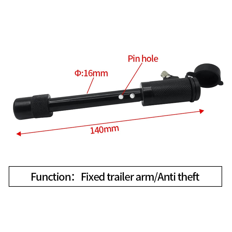 Trailer Arm Fixed Quick Release Anti Theft Locking Pin Diameter 16mm Trailer Locks 2
