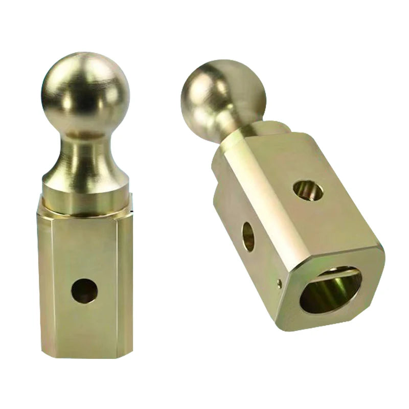 New High Quality Galvanized Steel Silver Gooseneck Trailer Hitch 2-5/16 Inch Tow Ball Max Load 30000lbs Camp Trailer Accessories 6
