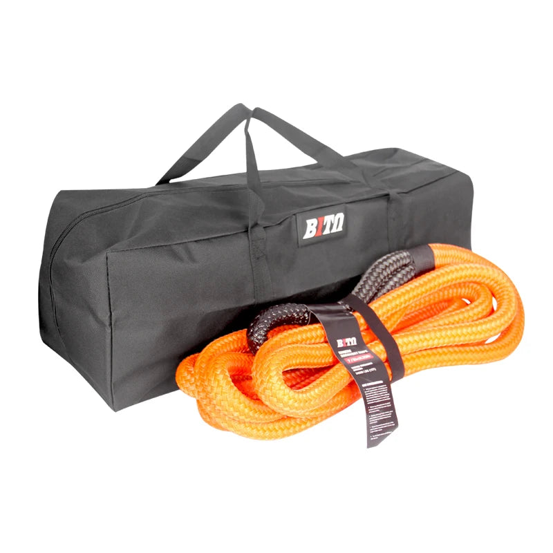 30MM Nylon Kinetic Rope Length 6M Load Capacity 15Ton Offroad Towing Trailer Hitch Camp Trailer Accessories Tow Hook 1