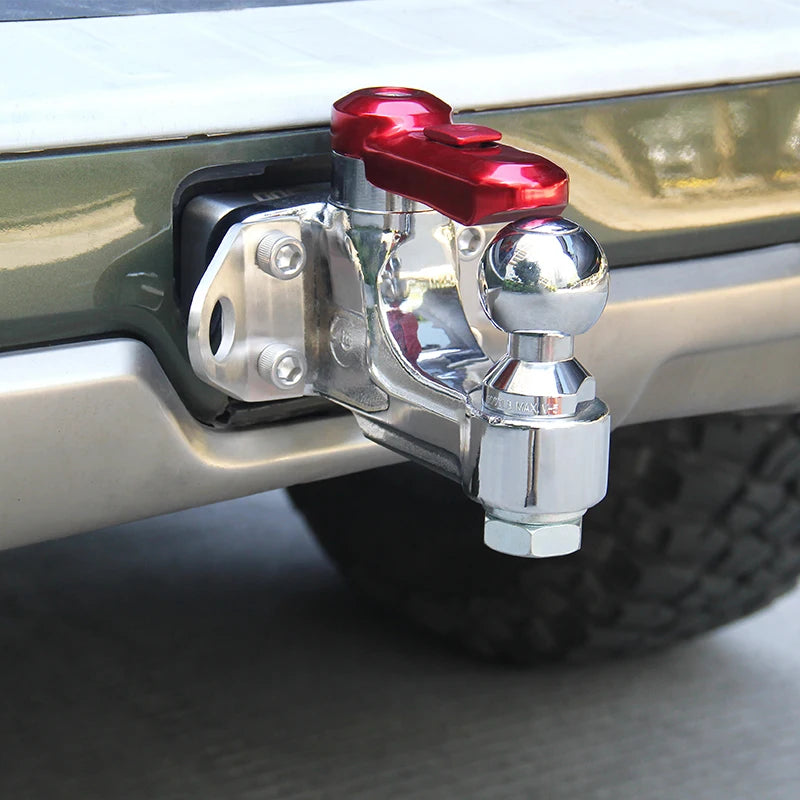 New Universal Detachable Heavy Duty Steel Tow Ball Trailer Hitch Forged Hook Easy Installation 85x45mm Parts Car Accessories 6
