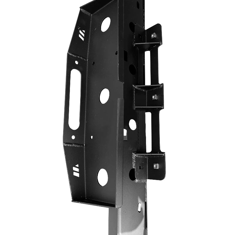 Steel Black Winch Tray Bracket for Rui Mai Ling Tuo D-MAX Winch Mounting Rack Holder Front Bumper Frame Trailer Hitch Parts 3