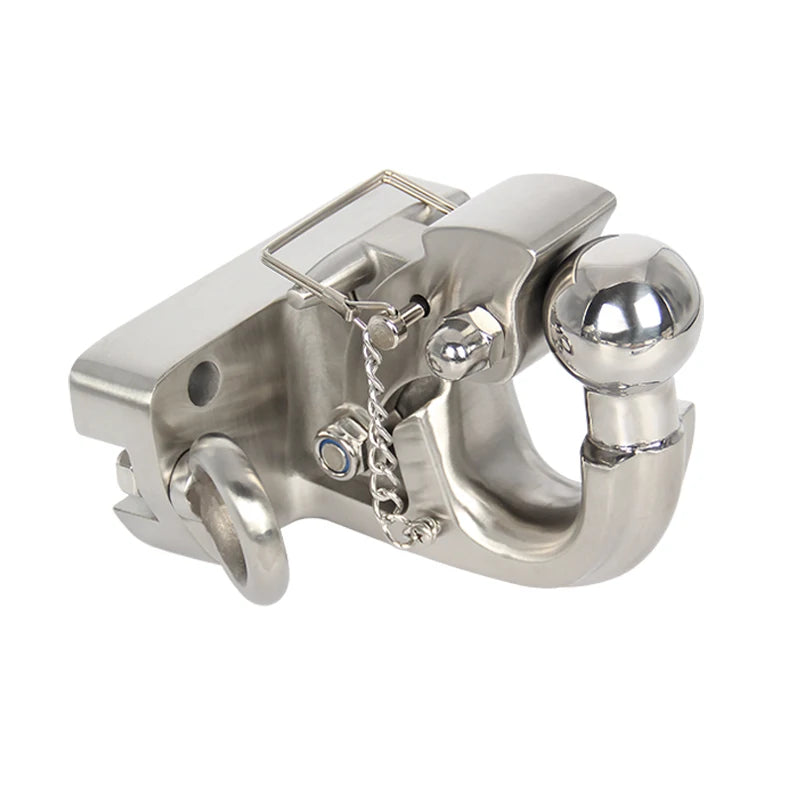 Tank500 Steel Trailer Hitch with Tow Ball Towing Hook for Rear Bumper Original Car Hole Distance Camp Trailer Car Accessories 4