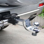 85x45mm Install Base and 2-inch Trailer Hitch Ball Off-road Refit Tow Hook Parts Trailering Arm Car Accessories 2
