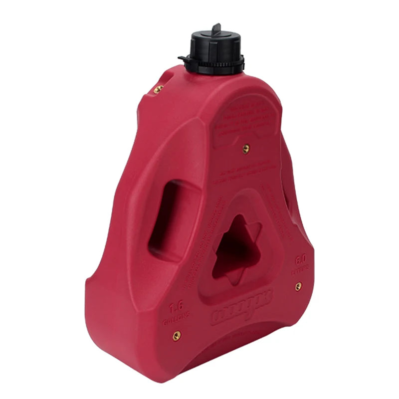 Portable Emergency 6L Plastic Oil Drum Parts Outdoor Fuel Can Trailer Hitch Camp Trailer Car Accessories 1.6 Gal Gasoline Can 3