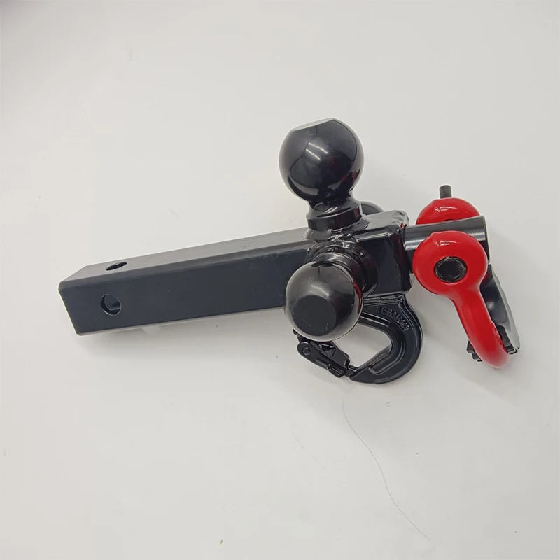 Trailer Hitch With Three Ball Trailer Arm Detachable Buckle and 360 Degree Rotation RV Tow Hook Parts Camp Trailer Accessories 6