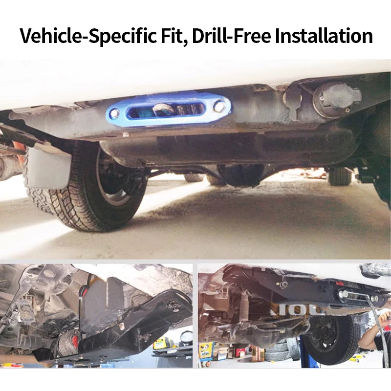 For Toyota Prado LC120/150 Rear Bumper Steel Winch Tray Bracket Parts Trailer Hitch Winch Mounting Rack Holder Accessories 4