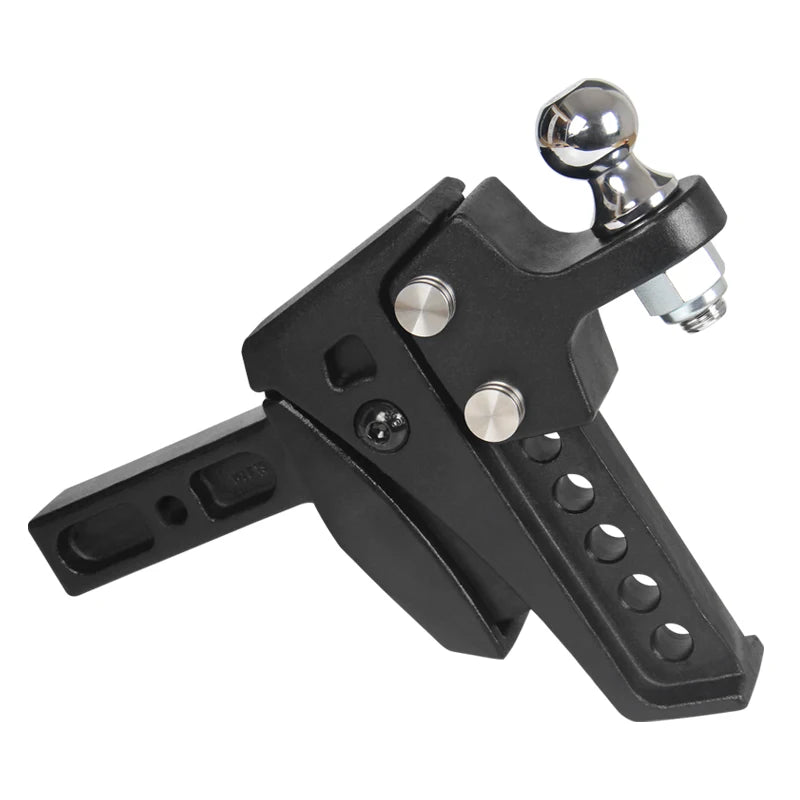 Heavy Duty Adjustable Trailer Arm with Hitch Ball Tow Hook Fits Rear Bumper 2inch Receiver Camp Trailer Car Accessories 1