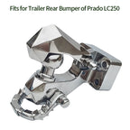Trailer 304 Stainless Steel Towing Hook for Toyota Prado LC250 Viper Design Parts Trailer Hitch Base Off-road Car Accessories 3