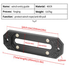 10 Inch Hawse Fairlead Winch Guide and Winch Hook Trailer Hitch Forged Magnetic Winch Hook Parts Off-road Refit Car Accessories 4