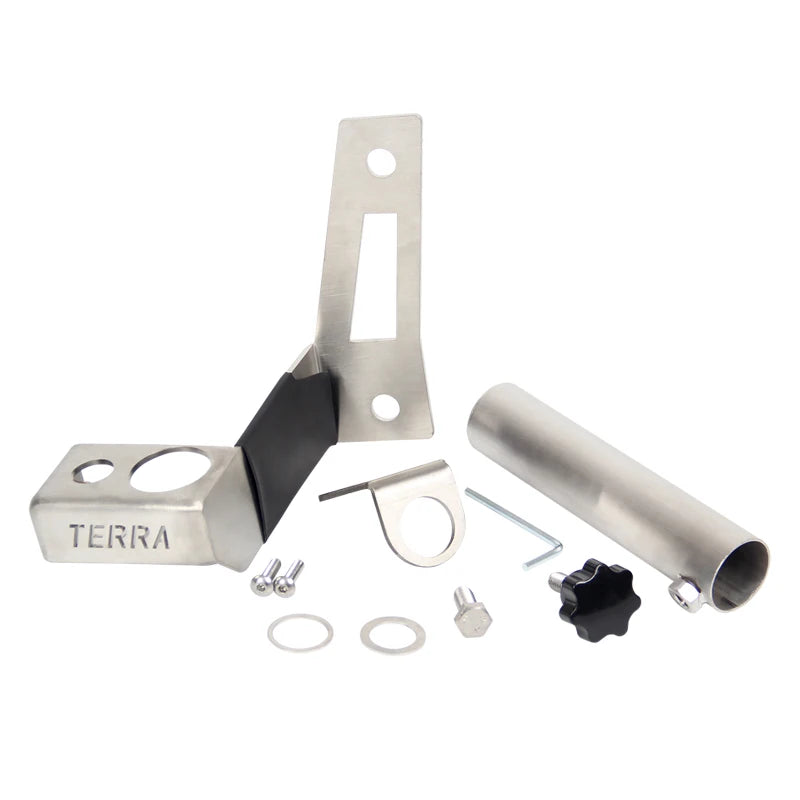 New Terra Off-Road Stainless Steel Flagpole & Antenna Bracket Anti-theft Base for Trailers High Quality Retrofit/Upgrade 2