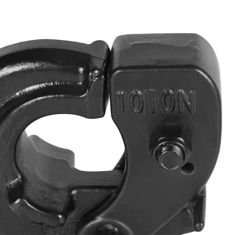Hot Sale High Quality Forging Trailer Hitch 10T Steel Tow Hook Fits 85x45mm Install Hole Receiver Pintle Tow Hook Accessories 4