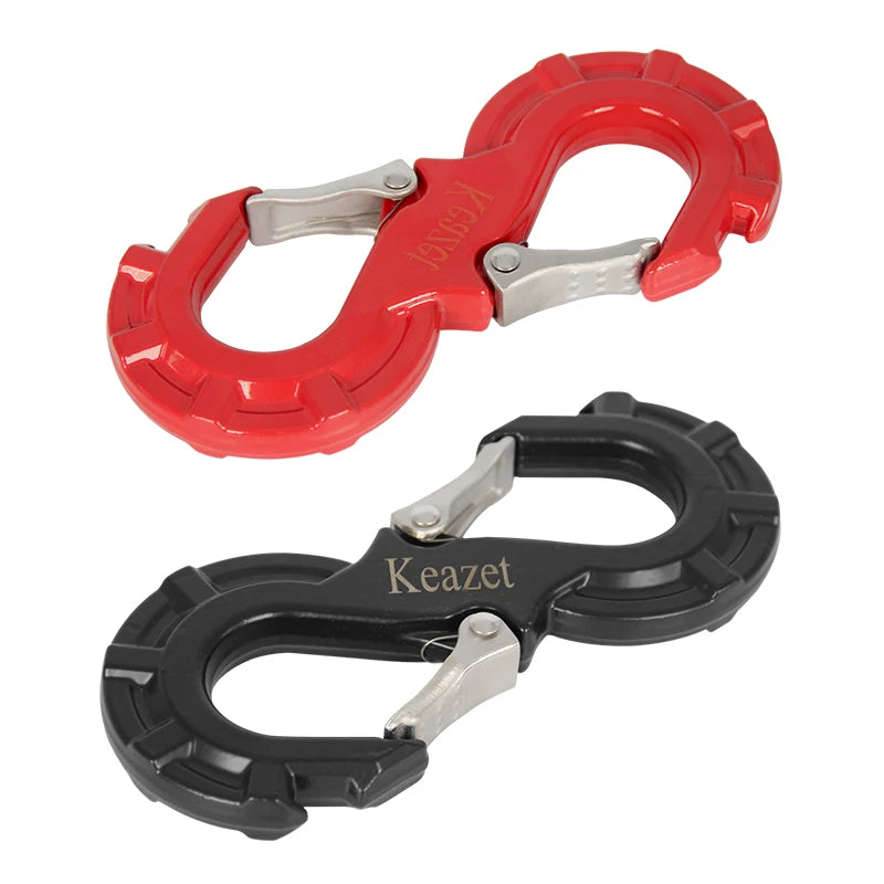 Car Accessories Forging Trailer Hitch Off-Road Towing RescueTowing Hook S-type Tow Hook Refit Parts 4