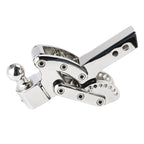 Adjustable Height Stainless Steel Trailer Arm Firs for 2inch Receiver Towing Hook Trailer Hitch Camp Trailer Car Accessories 1
