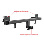 For Great Wall HAVAL DARGO Steel Trailer Rear Bumper Parts Car Tow bar Towing Hook Vehicle Trailer Hitch Accessories Coupling 2