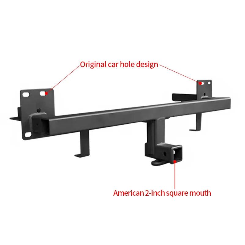 For Great Wall HAVAL DARGO Steel Trailer Rear Bumper Parts Car Tow bar Towing Hook Vehicle Trailer Hitch Accessories Coupling 2