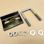 New Black Steel M12 Size Square Mouth Anti-Loosening Shaking Preventing Stable Locking Brand Trailer Hitch Fasteners 4
