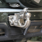 Eagle Head Design Stainless Steel Trailer Hitch with 5x5cm Square-port Arm Off-road Refit Tow Hook Parts Car Accessories 6