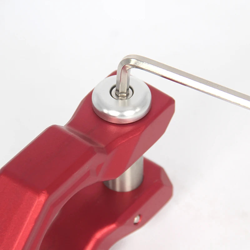 New Rose-Red 7075 Aluminum Alloy Forged Trailer Hitch Bow Shackle U-hook Tow Hook Refit Parts Off-road Car Accessories 15 Ton 4