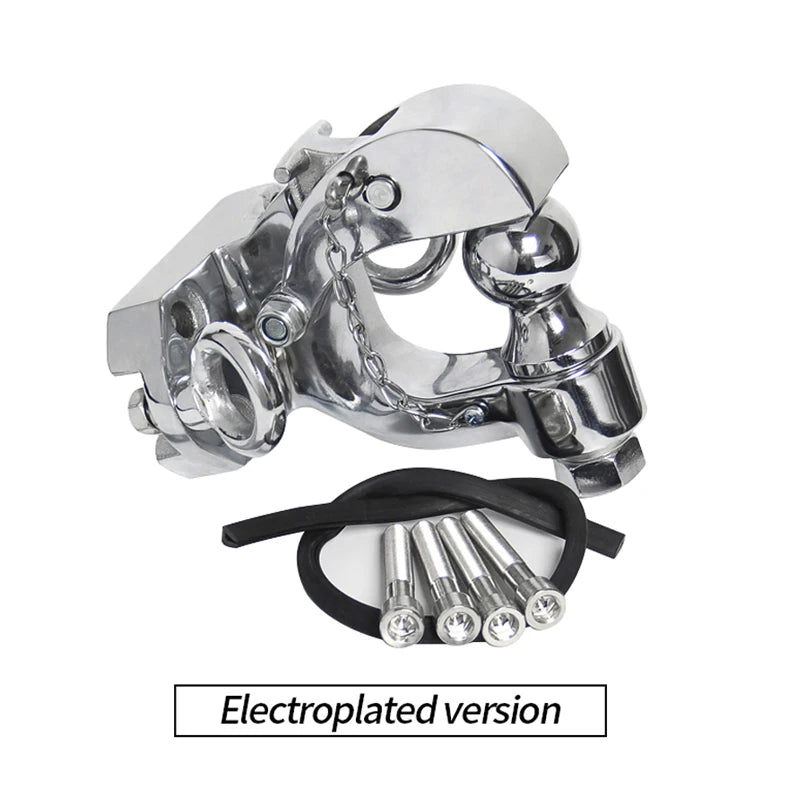 Heavy Duty Steel Electroplating Process Trailer Hitch 105x55mm Install Hole Off-road Refit Tow Hook Parts PRADO Car Accessories 3
